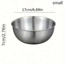 Der 4-teilige Set Edelstahl 304 Rührschüsseln mit Markierungen, rostfrei, einfach zu reinigen und stapelbar, ist eine hervorragende Wahl für Kochen, Backen und Zubereiten von Gerichten in der Küche.