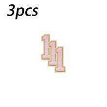 3/10/20pcs 3.2inch Chenille Number 0-9 Embroidered Iron-On/Sew-On Patch Apparel Accessories, Suitable For Clothes, Jackets, Hats, Books, Backpacks - DIY Embroidered Patch Supplies