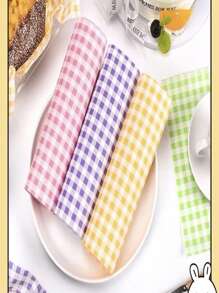 50 Sheets Oil-Proof Wax Paper Food Wrapping Paper Sandwich Fries Burger Bread S3U8 (30x40) - Nhiều màu - Xem 7