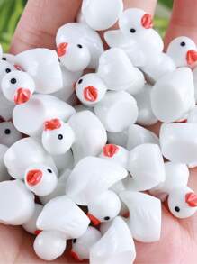 Set de 20 piezas de patitos que brillan en la oscuridad, mini patitos, juguetes de pato de colores aleatorios, figuras miniatura de resina luminosa para manualidades, regalos adorables y coleccionables, detalles para fiestas y relleno de bolsas de recuerdos, ideal para regalos de Pascua - Multicolor - Ver 37