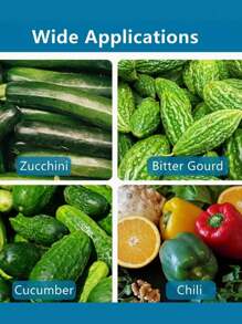 7 Buah Alat Pengupas Sayuran, Pengupas Buah dan Sayuran dari Baja Tahan Karat, Alat Pengupas Paprika, Pengupas dan Pembuang Biji Tomat, Pembuang Biji Ceri, Pengupas Zucchini untuk Membuang Biji, Set Alat Sayuran Dapur Multifungsi - MultiWarna - View 9