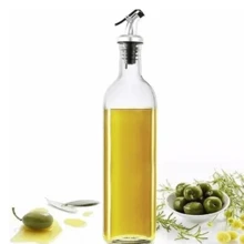 Botella Dispensador De Aceite Cocina 500ml - Vidrio - Ver 1