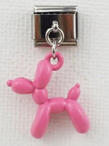 New Italian Style Modular Bracelet Pendant Series Balloon Hanging Dog Series Personalized Assembly Chain - Multicolor - View 23