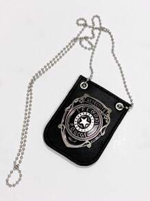 1 件警察服装道具、警察徽章、警察道具、侦探徽章配件 - 彩色 - 查看 6