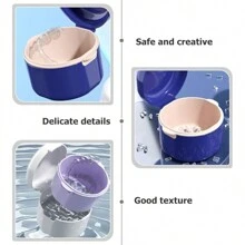 1pc Invisible Retainer Storage Box. Portable Orthodontic Orthodontics, Retainer Immersion Cleaning Box