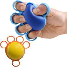 1pc Five-Finger Grip Ball, Hand Grip Strengthener, For Fingers Stretching, Ball Stretcher Finger Paw Fitness Arm Exercise Muscle Gym Accessories