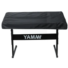 88 Key Digital Piano Dust Cover, Composite Cloth Piano Cover - Black - View 2