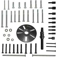 DPTOOL Harmonic Balancer Puller Removal And Install Tool Kit Flywheel Remover Crankshaft Pulley Removal Steering Wheel Pulling Set - 如圖所示 - 查看 2