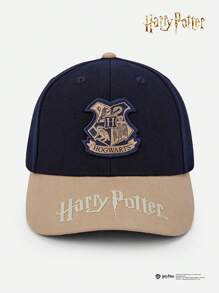 Harry Potter Kids' Embroidered Baseball Cap, Unisex College-Style Adjustable Hat