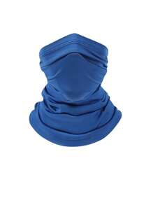 1 件装夏季防紫外线冷却颈套围巾防晒透气头巾滑雪面罩适合骑自行车、骑摩托车和滑雪