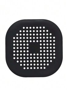 2/3 Packs Drain Cover Hair Catcher Pad, Silicone Tube Trap Shower With Sucker For Bathroom Kitchen, 5.7" Flat Square Rubber Strainer Plug Filter Bathtub Sink Home Drain Protectors Back To School - Multicolor - View 11