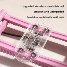 1 pieza Máquina de esquí de yoga para piernas delgadas y entrenador de músculos del piso pélvico, ejercicio de agarre de piernas para hacer en casa, ejercicio de yoga interior, equipo de acondicionamiento físico para entrenamiento de todo el Body