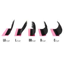 FADVAN Fadvan Easy Fanning Eyelash 0.05/0.07/0.10 C/D 9-17mm 15-20mm Mix Extensions Blooming Eyelashes Flare Eyelashes Russian Volume Auto Fan Eyelashes Natural Cilia Silk Lashes ,Natural, Lash Tech Supplies
