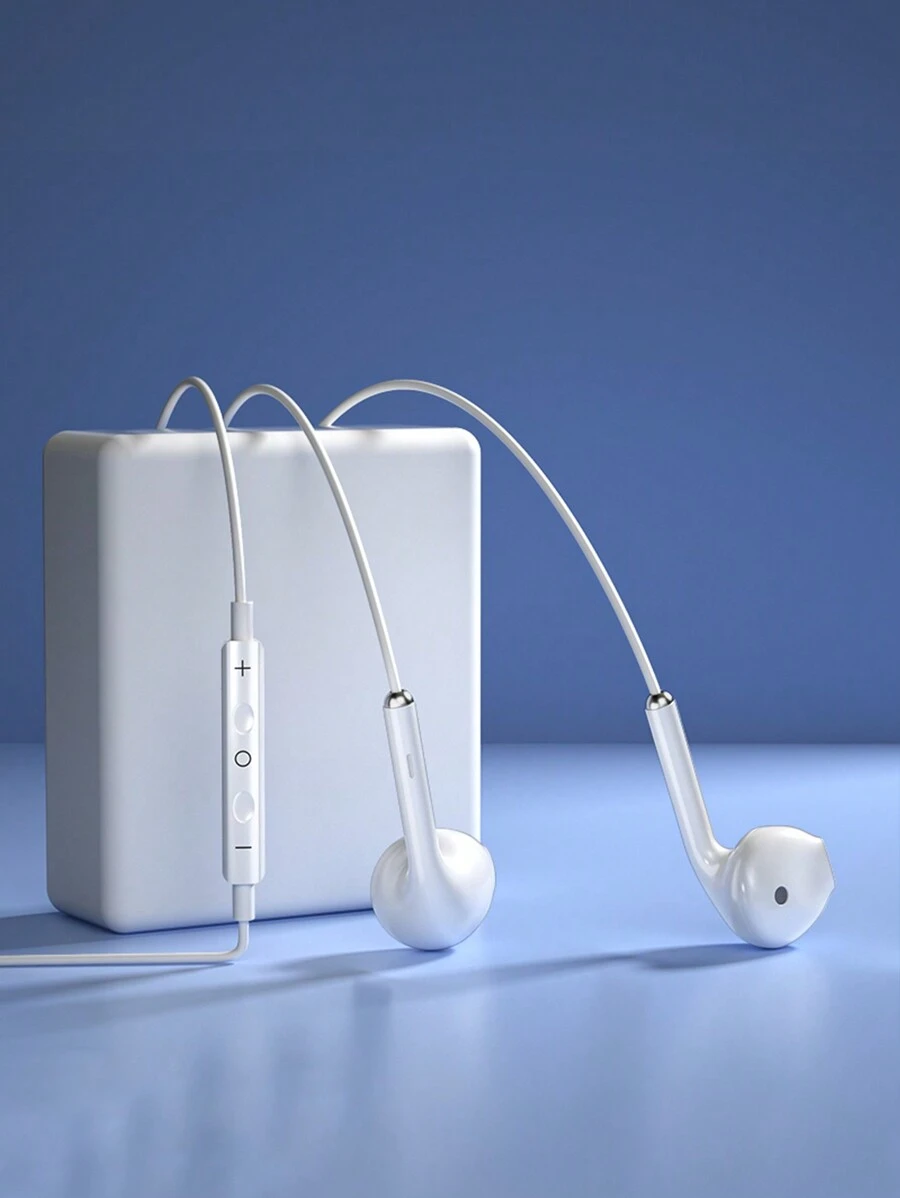 Type-C In-Ear Wired Headphones With Microphone And Remote Control, Clear Voice Calling, Compatible With IPhone, 3.5mm Phones