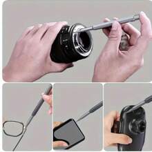 24-In-One Professional Repair Kit - Multi-Functional Precision Screwdriver Set For Mobile Phone And Tablet Disassembly, Repair, And Maintenance - Complete Tool Bit Removal Set With Compact Carrying Case - Silver - View 8