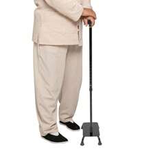 Walking Stick Stair Lift Aid For Seniors Stair Climbing Assist Cane Adjustable - Black - View 3