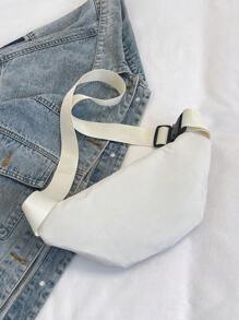 Bolsa de cintura feminina da moda casual para deslocamento esportivo bolsa de ombro portátil crossbody com vários bolsos, bolsa para telefone