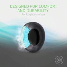 Razer Kraken Kitty Edition - Gaming Headset Cat Ears USB Gaming Headset Coma Lighting Wired For Cross-Platform Gaming 50 Mm R 3.5 Mm Cable With Line Controls Black - Black-KrakenKitty - View 6