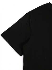 Men's Clothing, Boxing Ali Print Pattern, 100% Cotton, Men's T-Shirt Casual Style