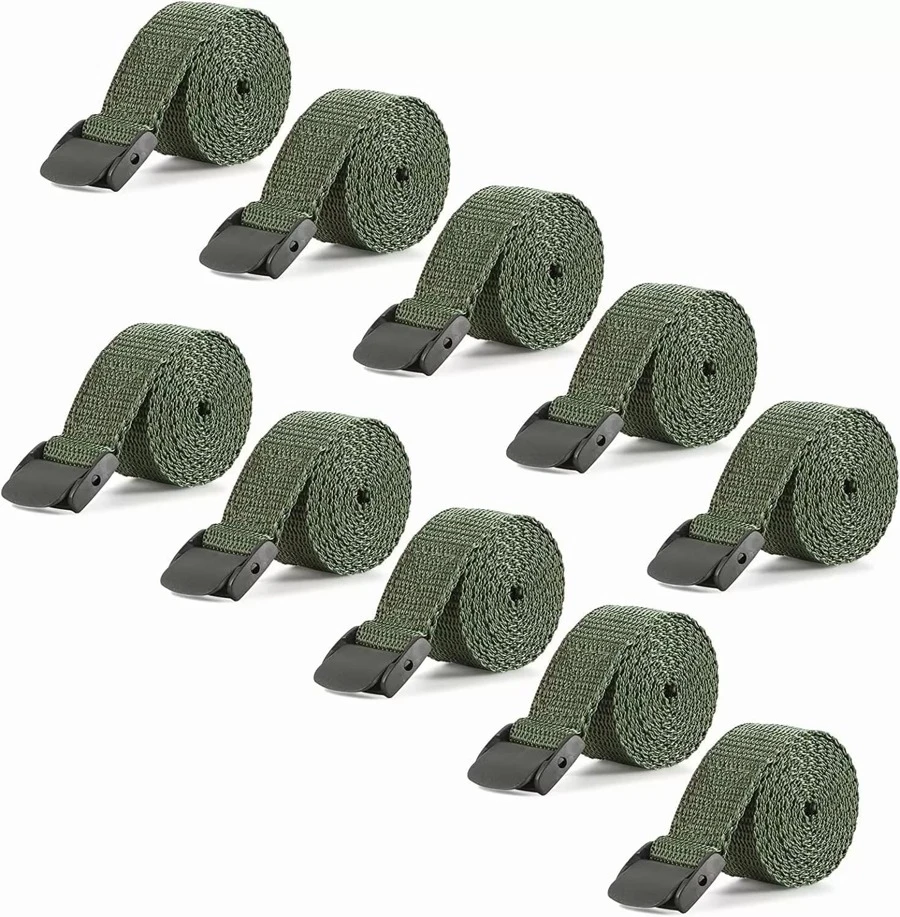 10 Pack Trail Camera Straps, Game Camera Straps, Durable Nylon Fiber, Wildlife Trial Camera Accessories,Deer Camera Tree Belts