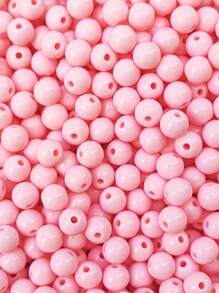 300 Milky Pearl Trio Beads 6mm Jewelry And Crafts - 3 bông hồng - Xem 4