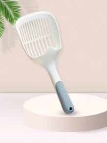 一套（2件）长柄猫砂铲便便铲简约款猫砂铲