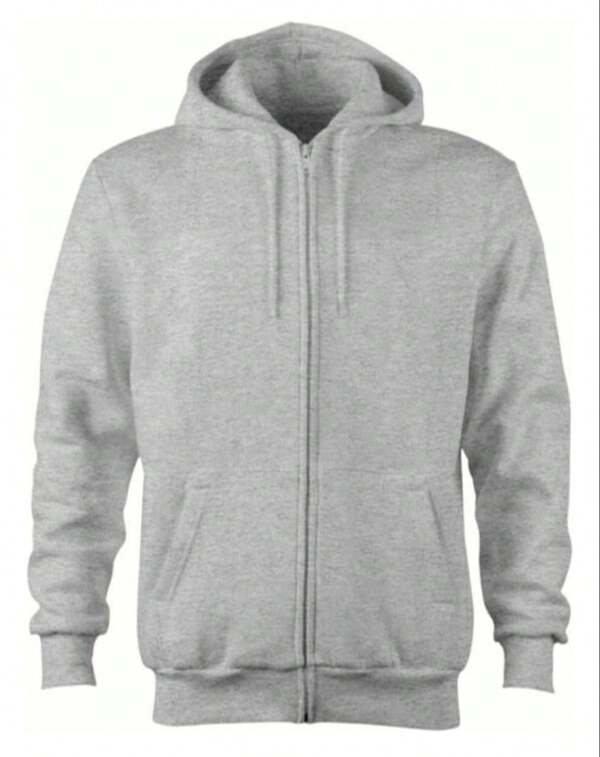 Moletom de Ziper, Feminino e Masculino Confortavel