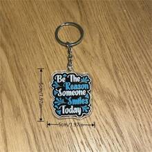 1 件创意个性化字母钥匙扣适用于多种场合汽车钥匙链挂件配件