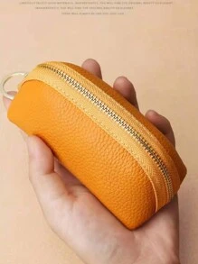 小型汽车钥匙包夹大容量简约韩版可爱钥匙包男女通用女式管家迷你钱包 - 彩色 - 查看 2