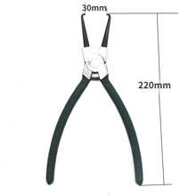 Alicates Profesionales para Juntas de Tubería de Gasolina, Calibrador de Filtro, Conector de Tubo de Aceite, Herramientas de Desmontaje, Alicates de Extracción Rápida, Reparación de Abrazadera - Tipo 2 Verde - Ver 8