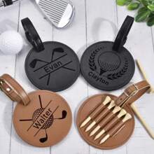 1PC Personalized Custom Golf Ball Spike Organizer, Custom Fashion Organizer, Christmas Gifts, Golf Lovers Gifts, Ball Spike Organizer, Best Gift, Best Gift For Best Friend - Brown - View 5