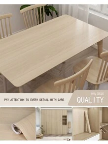 1 卷木纹厨房贴纸、自粘贴纸、防水可移除墙纸、适用于厨房、台面、橱柜装饰的 PVC 材料墙纸。 - 彩色 - 查看 15