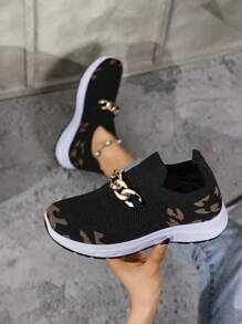 Damen Schwarz & Grau Kontrast atmungsaktive Mesh Sohle Sneaker, stoßabsorbierend rutschfeste Laufschuhe, Lässig multifunktionale bequeme Outdoor Sportschuhe. Damen leichte atmungsaktive Walkingschuhe, rutschfeste Laufsohle, Mesh Obermaterial, geeignet für Fitness, Reisen, Arbeit, Lässig Tragen.