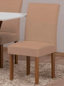 Kit Com 6 Capas para Cadeira De jantar Luxo Malha Gel