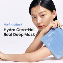 BIODANCE Hydro Cera-Nol Real Deep Mask, Overnight Hydrogel Mask, Soothing, Moisturizing, Nourishing, 1.19oz(34g) X 4ea