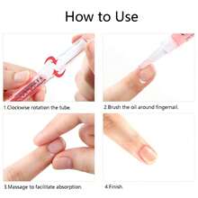 Nail Nutrition Pencil, Nail Cuticle Oil Pen Set, Nail Nourishing Oil For Repairing Cracked And Dry Cuticles