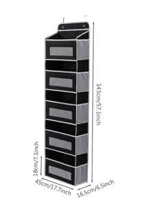 1 件, 5 层布艺门上挂袋, 多层收纳挂袋, 门后无纺布挂袋, 大容量居家卧室悬挂式收纳袋, 悬挂式收纳袋 裙子 裤子 鞋子 牛仔裤 靴子 裙子 卧室, 收纳袋, 居家收纳, 女式白色 T 恤, 女式黑色裤子, 女士冬装, 连衣裙,