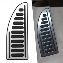 Vỏ bọc bàn đạp xe hơi phù hợp với Focus 2 3 4 MK2 MK3 MK4 Mondeo Fusion Kuga Escape Bàn đạp chân Bàn để chân Bộ phận bàn đạp - Bạc - Xem 1