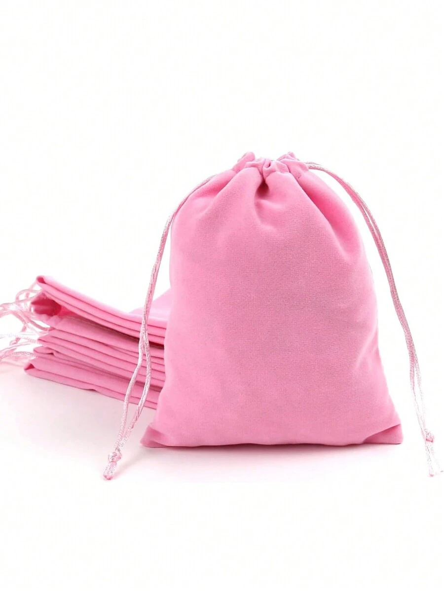 Bolsas de joyería de terciopelo, bolsas de regalo, bolsitas con cordón para el empaque de joyería - Multicolor - Ver 1