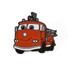 Disney 1/6 Pcs Anime Carros Broche Criativo Mater Esmalte Pin Metal Emblema Jóias Roupas Mochila Acessórios
