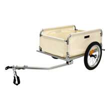 Fahrrad Anhänger 50 kg Last, Transport Anhänger Multiple Wale, Aluminium Utility Cargo Bike Anhänger - Verschiedenfarbig - Übersicht 8