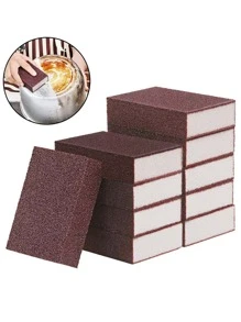 5/10 miếng bọt biển Nano-Sponge Magic Eraser Emery Rust Removal Cleaning Sponge Brush Kitchen POTS And Pan Rust Removal Emery Cleaning Rub - Nhiều màu - Xem 9