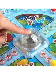 Flying Chess Board Game, Multiplayer Interactive Board Game With Jumping Gameplay - Multicolor - View 4