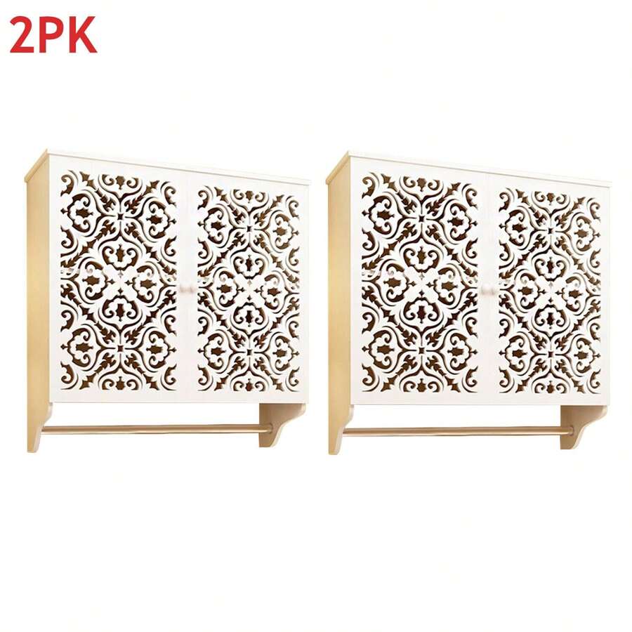 Wall Mount Bathroom Cabinet Storage Medicine Cabinet Kitchen Laundry Cupboard