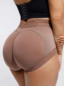 2PCS Women's Tummy Control Shapewear With Drop GlueAnd Anti-Slio Design, Women Postpartum RecoveryCompression Leggings With Tummy Control And LiftSuiable For Multiple Oocasions Such As Daily Wear - Multicolor - View 4