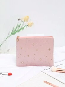 1个优雅天鹅绒星形图案化妆包，大容量化妆刷收纳袋，金色星星装饰，多功能化妆品收纳盒，女士手提化妆包，旅行化妆洗漱包，必备礼品收纳包，拉链配件，美甲，化妆包，化妆包，化妆品收纳包，旅行，化妆袋，包，梳妆台，化妆袋，旅行必备，化妆包，化妆包，旅行必备，梳妆台配件，小化妆包，化妆包，旅行必备，大容量，大化妆包，圣诞礼物，收纳袋，旅行，女士旅行必备礼物，收纳袋，手拿包/小手提包，化妆品收纳包，刷子架，迷你收纳袋，大容量收纳袋，女士礼物，圣诞礼物，女士礼物创意，化妆袋，旅行必备 - 彩色 - 查看 10
