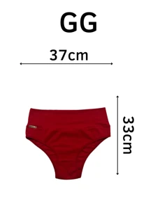 Kit 5 Gabi Cotton Panties With Comfortable Double Waistband And Low Compression For Postpartum - 彩色 - 查看 10