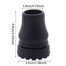 Non-Slip Rubber Pad Cap For Cane, Crutch, Cane Bottom Protector, Cane Bottom Protector, Deck Protector, Climbing & Hiking Pole Tip, 16mm 19mm, 22mm,Belt