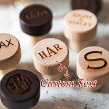 Bouchons de vin personnalisés | Bouchons de vin en bois personnalisés | Bouchons de vin | Bouchons de vin | Bouchons de vin personnalisés | Cadeau pour enterrement de vie de jeune fille | Faveurs de mariage | Liège