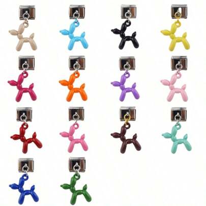 New Italian Style Modular Bracelet Pendant Series Balloon Hanging Dog Series Personalized Assembly Chain